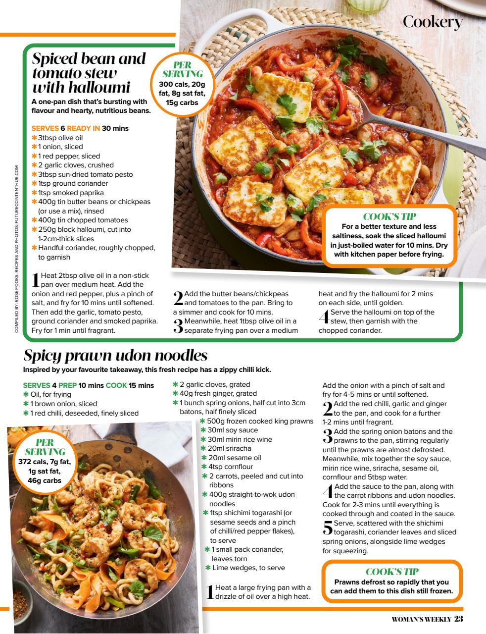 Woman's Weekly Preview Pages