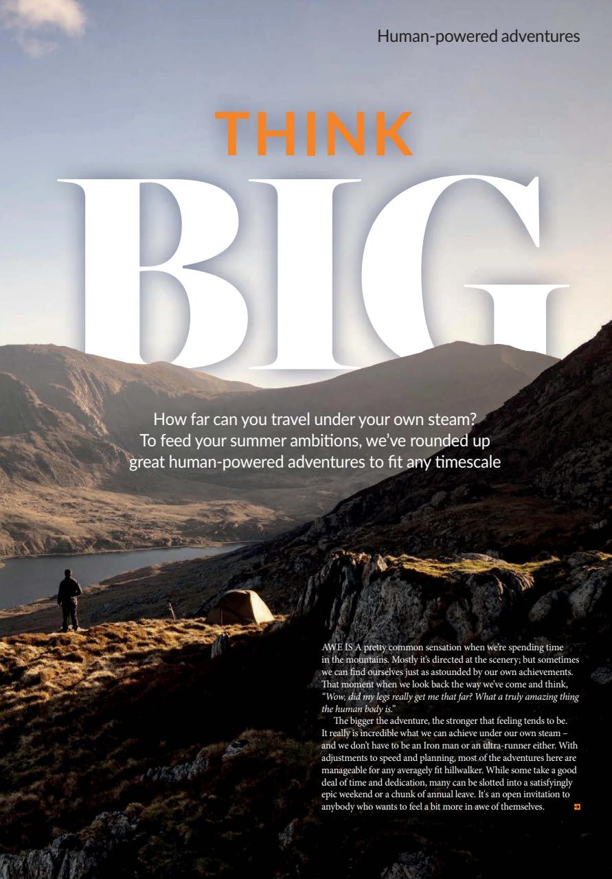 TGO - The Great Outdoors Magazine Preview Pages