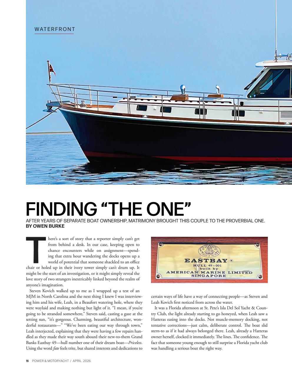 Power & MotorYacht Preview Pages