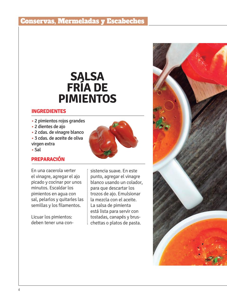 Conservas, Mermeladas y Escabeche Preview Pages