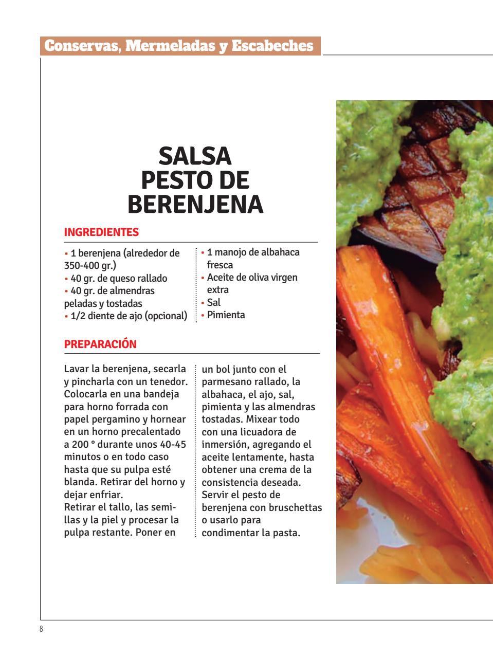 Conservas, Mermeladas y Escabeche Preview Pages
