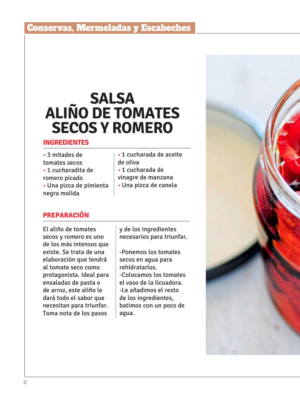 Conservas, Mermeladas y Escabeche Preview Pages