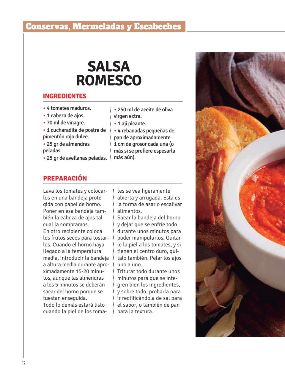 Conservas, Mermeladas y Escabeche Preview Pages