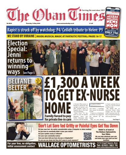 The Oban Times & Lochaber Times issue 
