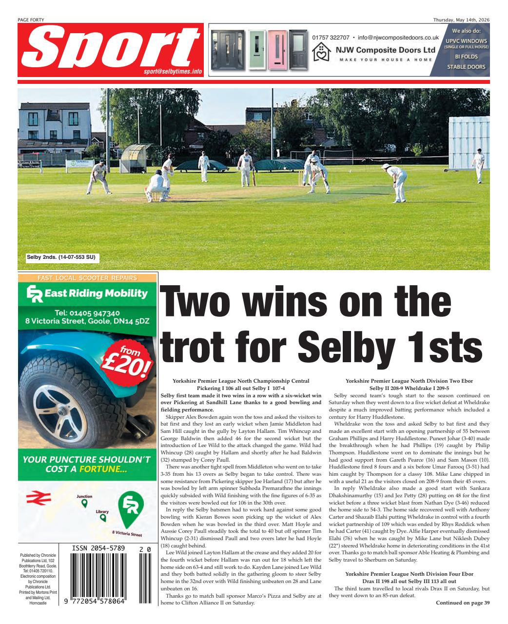 Selby Times Preview Pages
