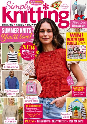 Simply Knitting issue July 2026