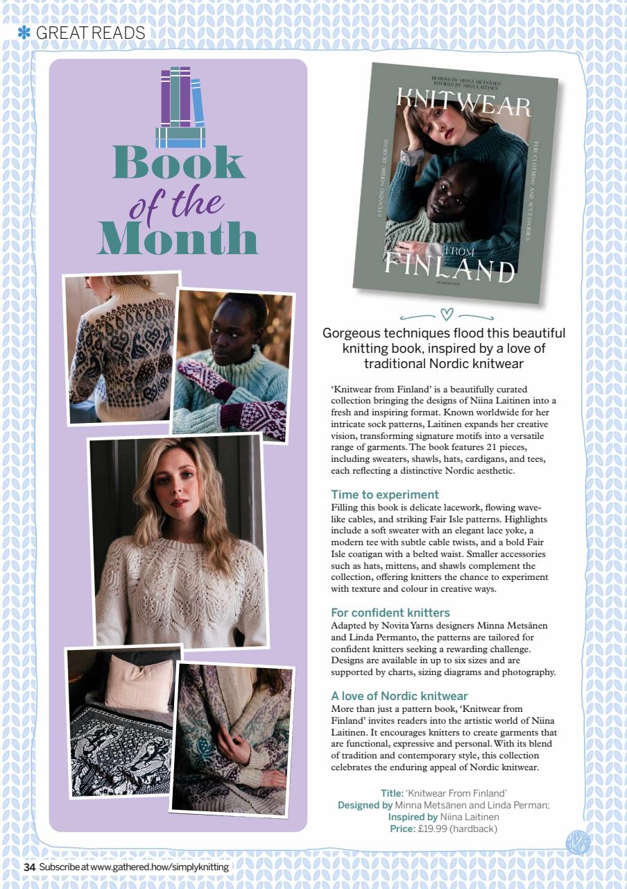 Simply Knitting Preview Pages