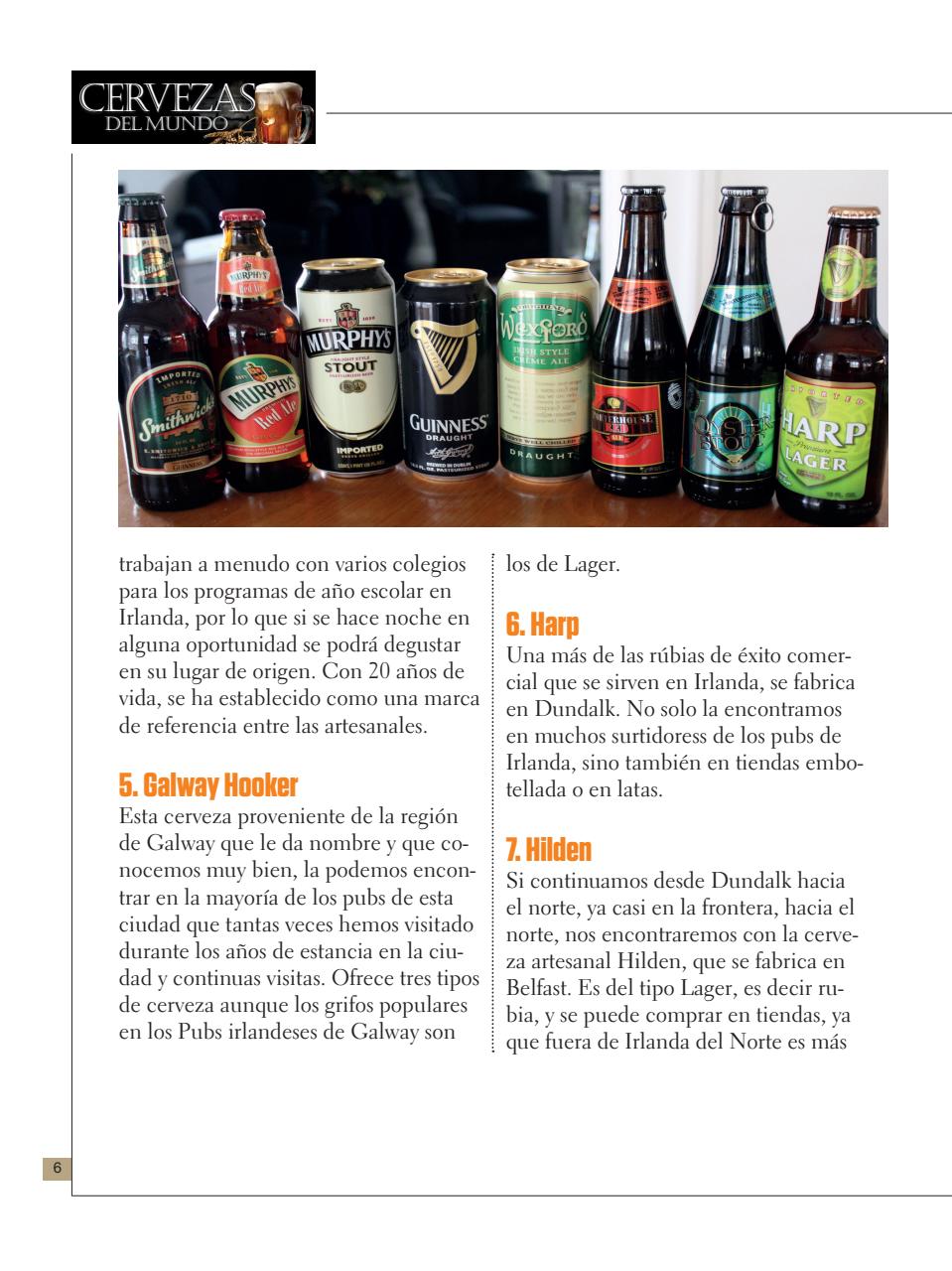 Cervezas del Mundo Preview Pages