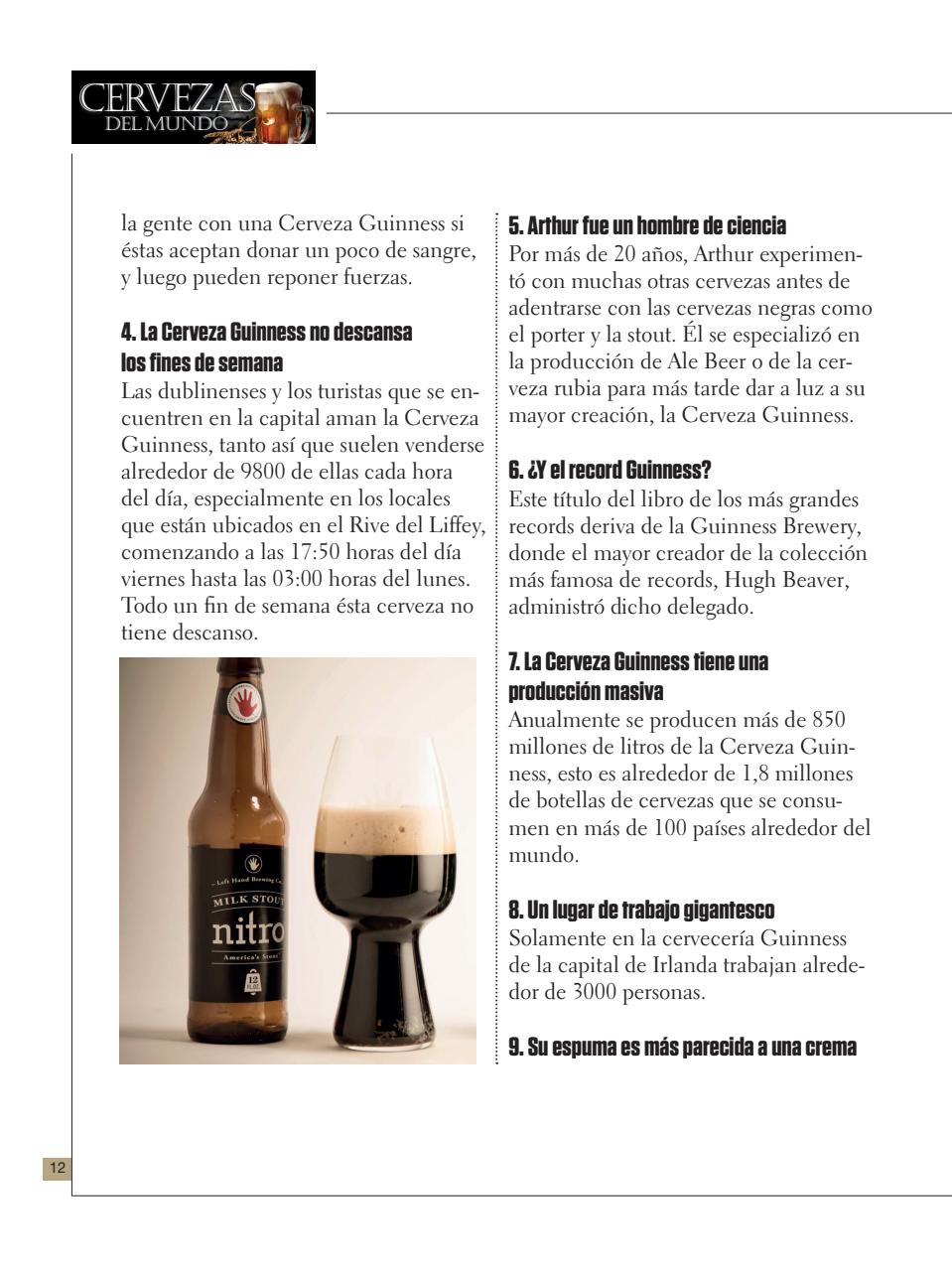 Cervezas del Mundo Preview Pages