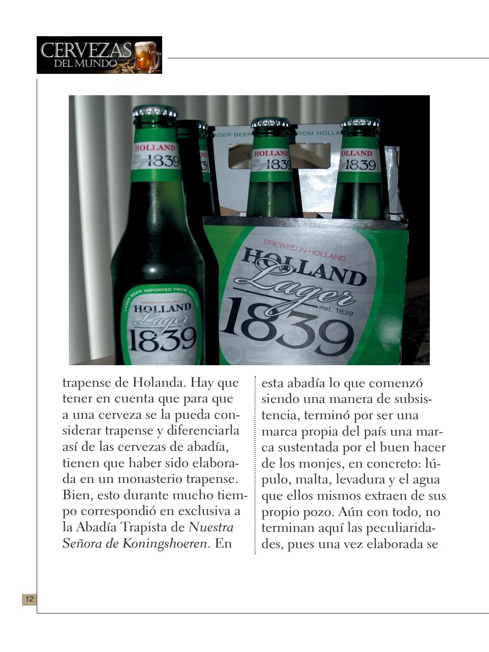 Cervezas del Mundo Preview Pages