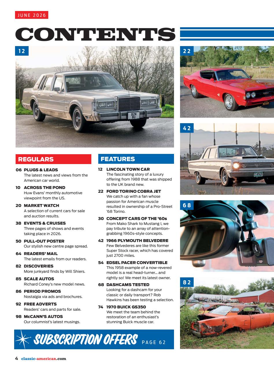 Classic American Magazine Preview Pages