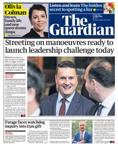 The Guardian Newspaper issue Thursday, 14 May 2026