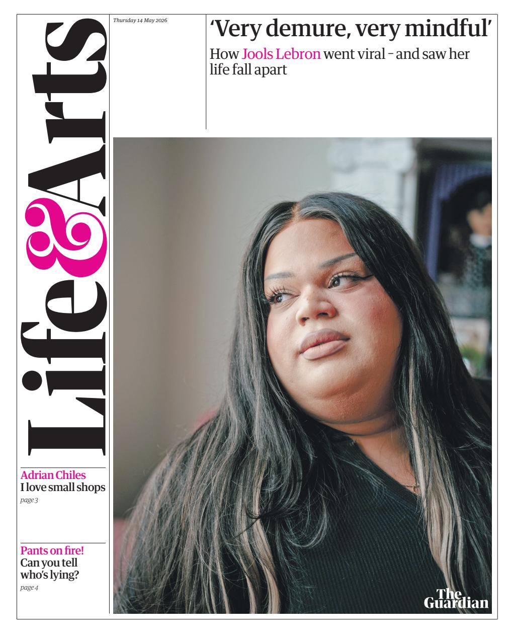 The Guardian Newspaper Preview Pages