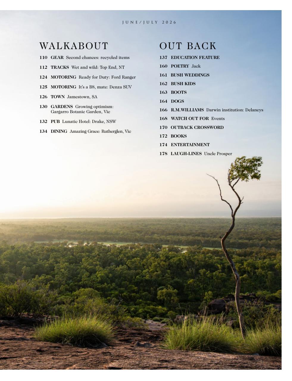 OUTBACK Magazine Preview Pages