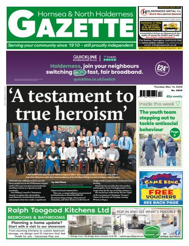 Hornsea Gazette May 14, 2026 issue Hornsea Gazette May 14, 2026