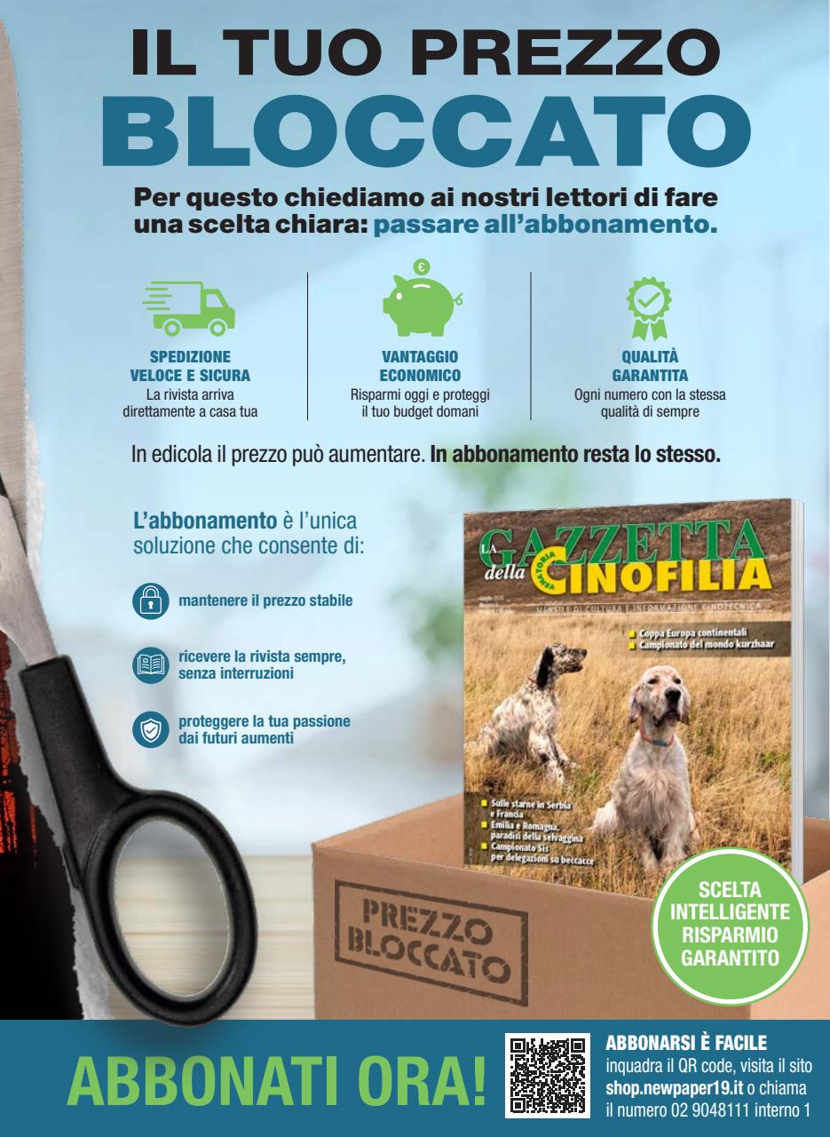La Gazzetta Della Cinofilia Venatoria Preview Pages