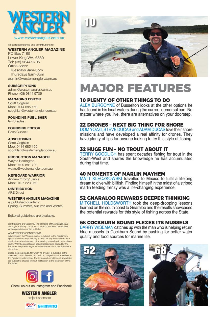 Western Angler Preview Pages