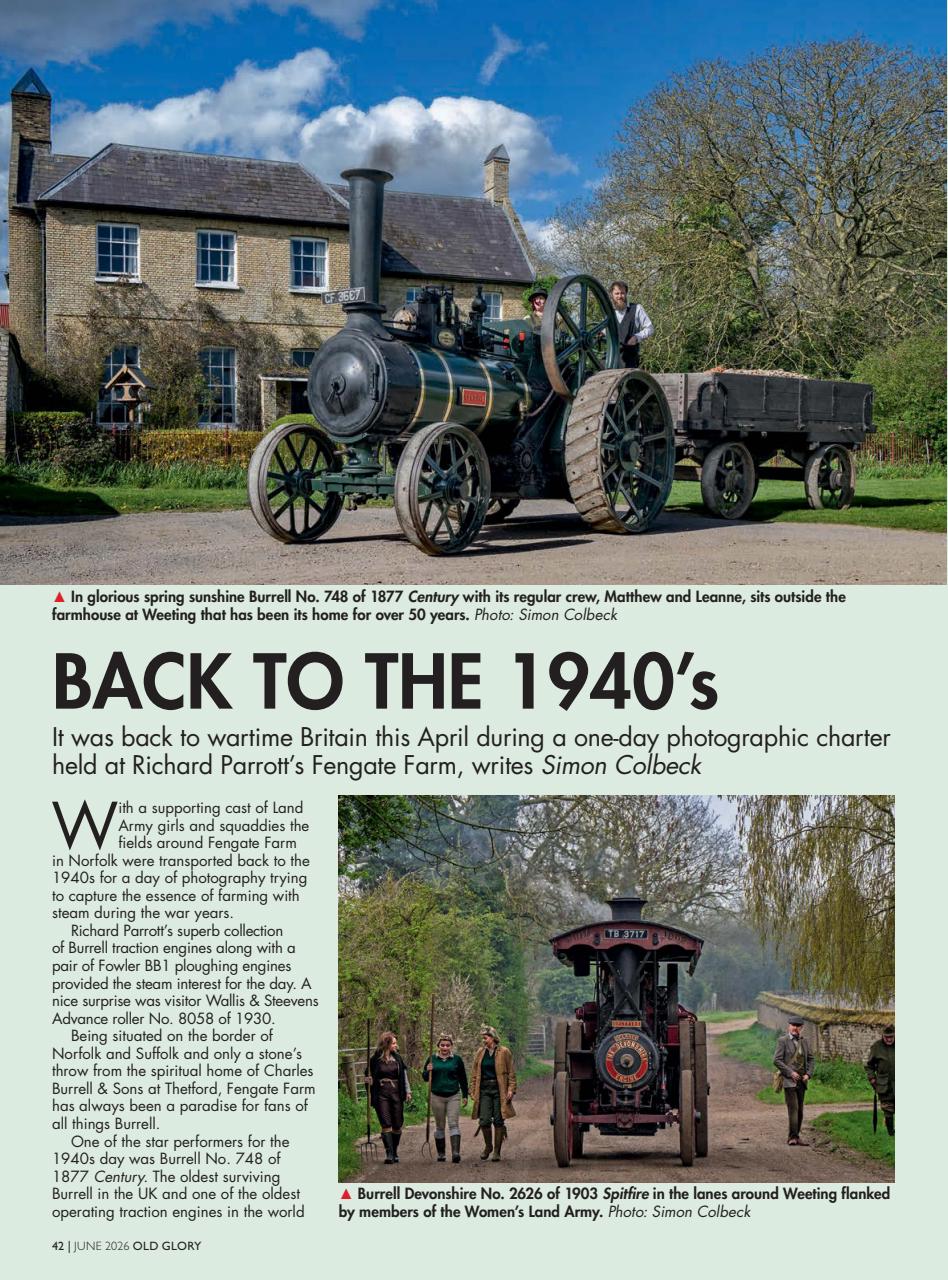 Old Glory Magazine Preview Pages