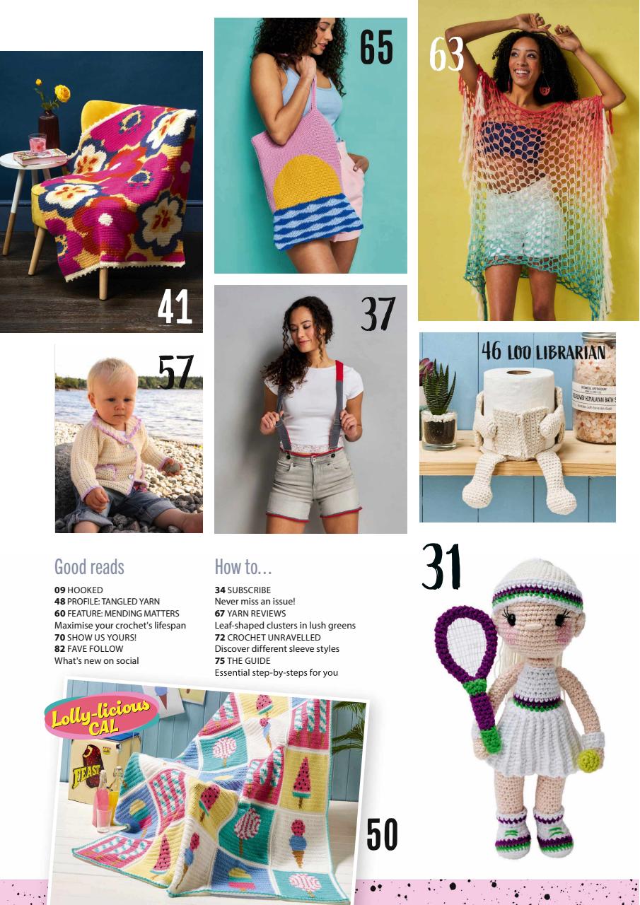 Simply Crochet Preview Pages
