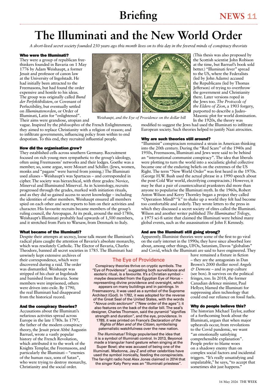 The Week Preview Pages