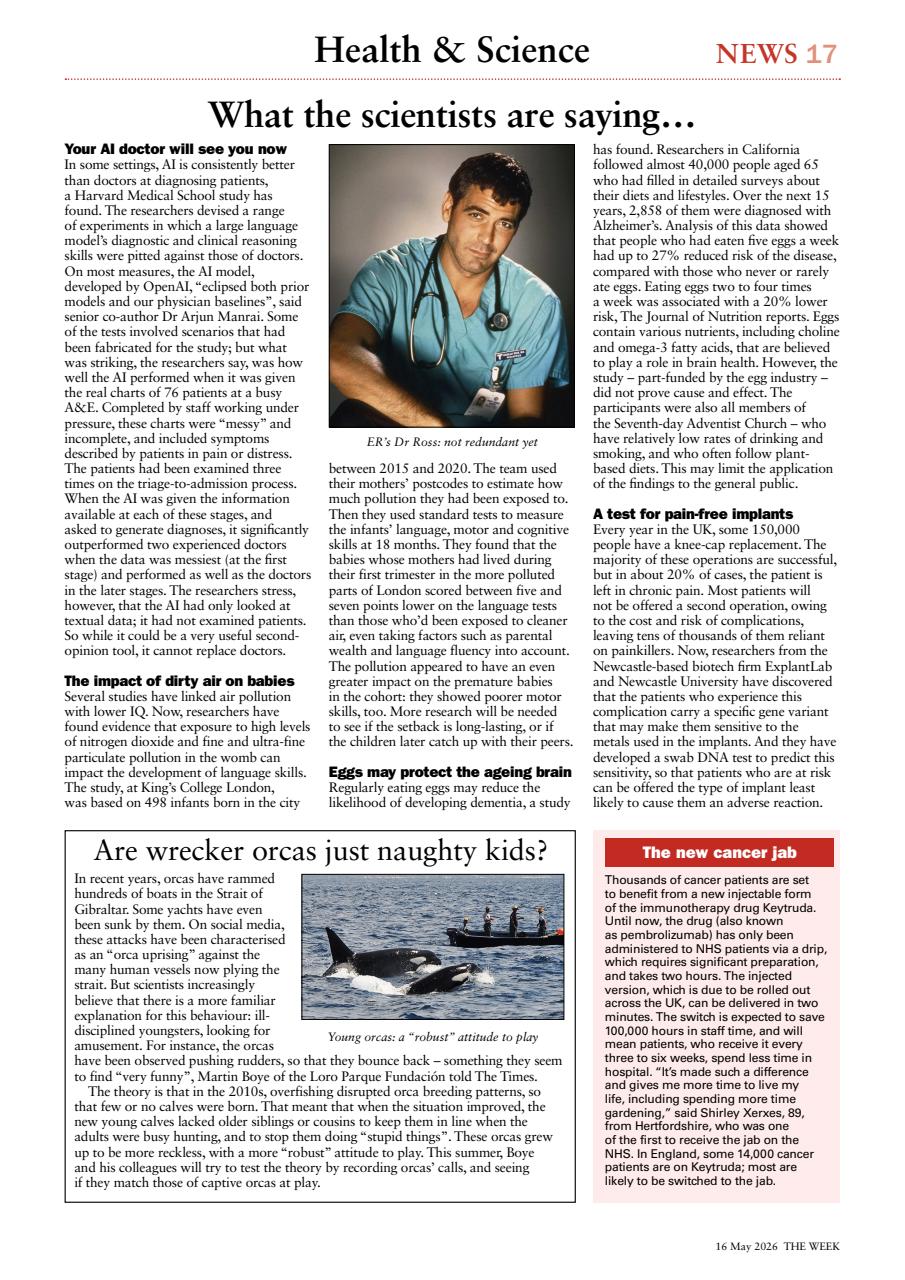 The Week Preview Pages