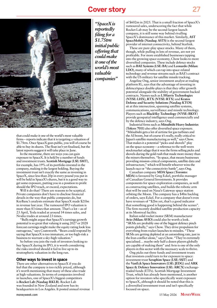 MoneyWeek Preview Pages