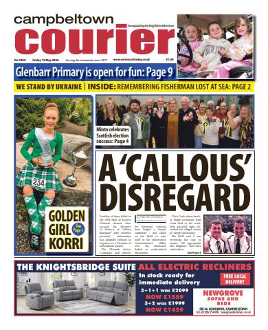 Campbeltown Courier issue Friday, May 15, 2026