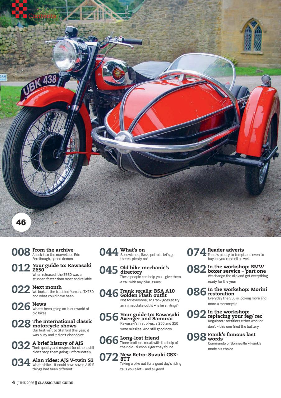 Classic Bike Guide Preview Pages