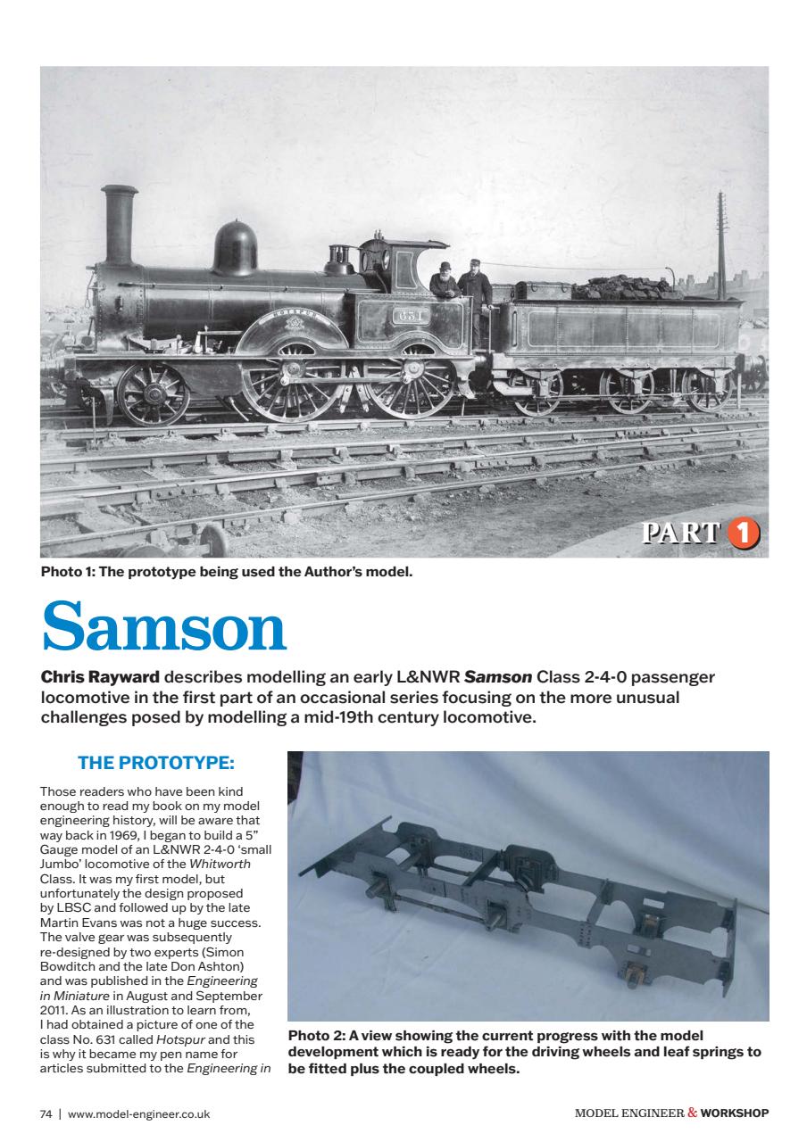 Model Engineer & Workshop Magazine Preview Pages
