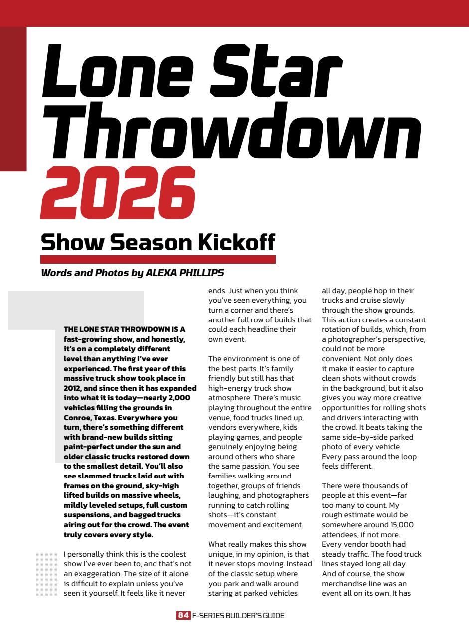 F-Series Builder's Guide Preview Pages