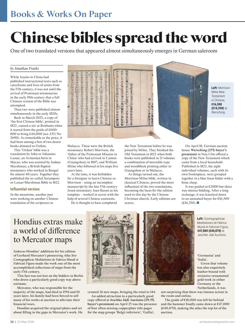 Antiques Trade Gazette Preview Pages