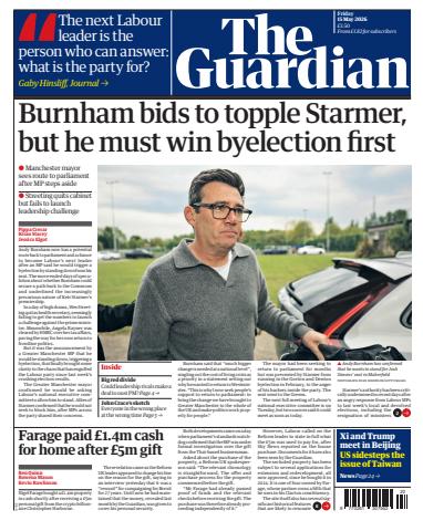 The Guardian Newspaper issue Friday, 15 May 2026