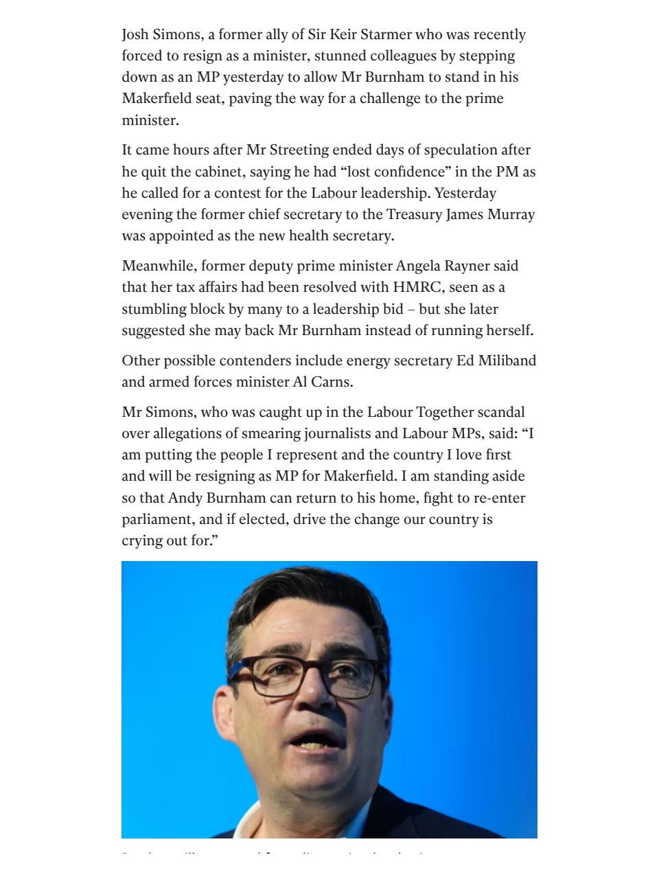 The Independent Daily Edition Newspaper Preview Pages
