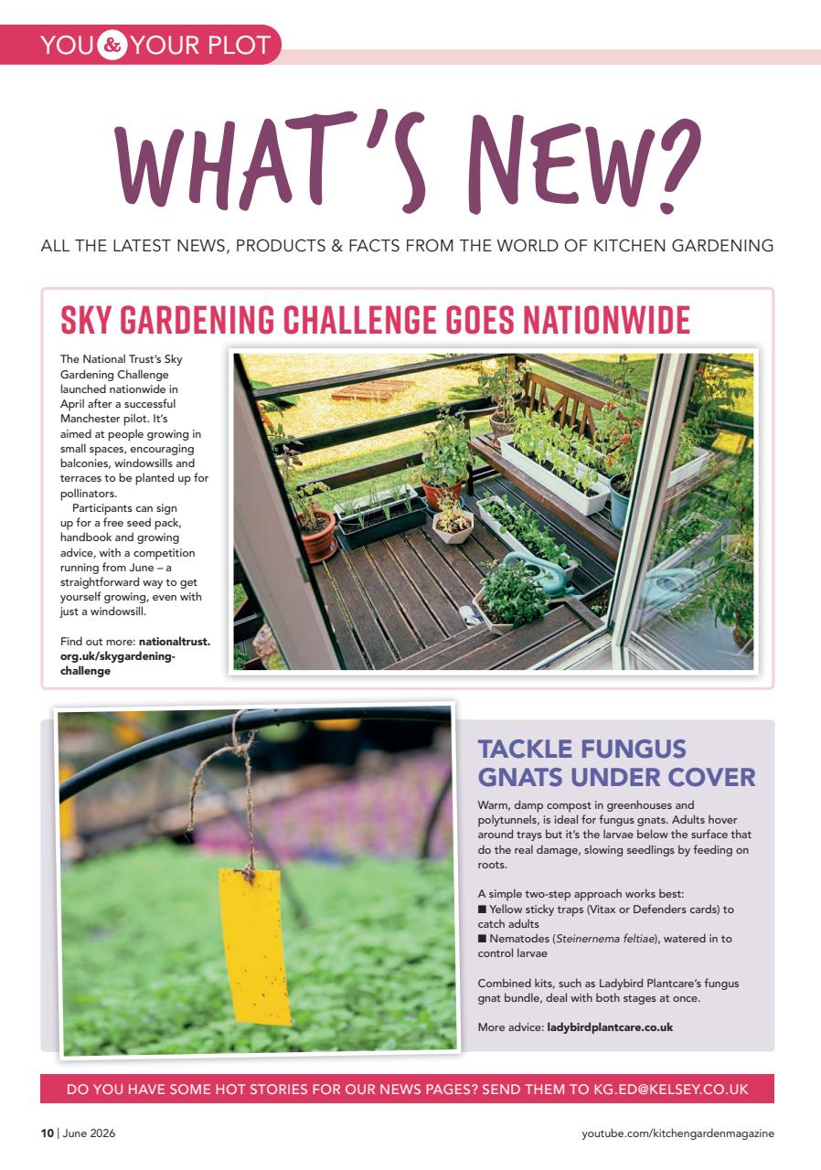 Kitchen Garden Magazine Preview Pages