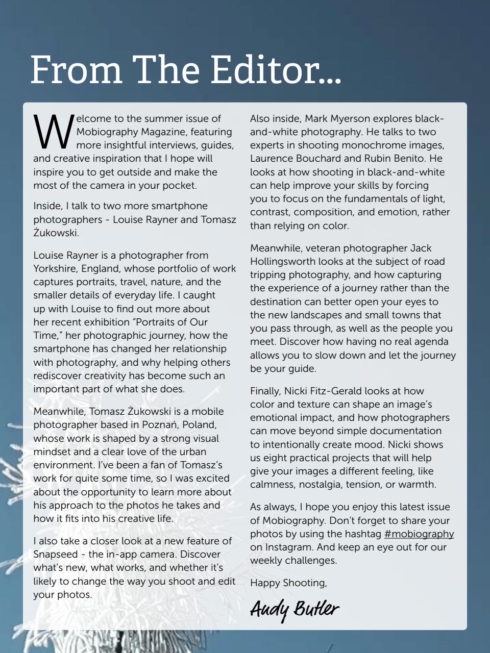 Mobiography Preview Pages