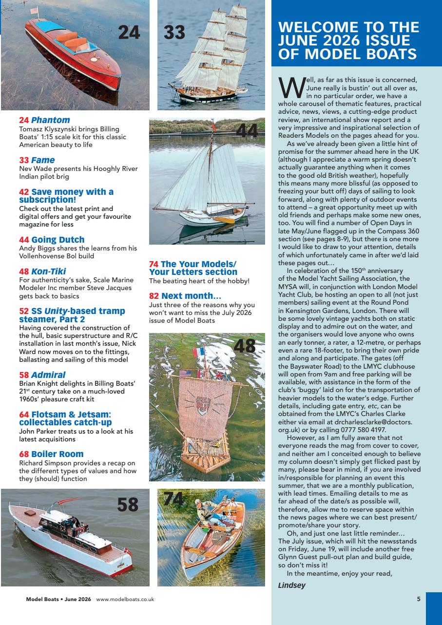 Model Boats Preview Pages