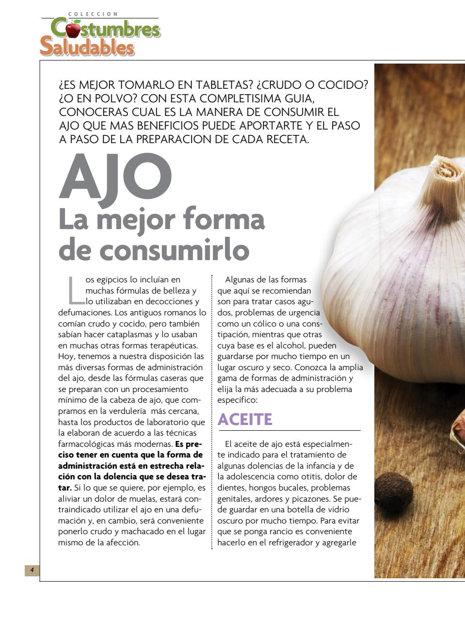 Costumbres Saludables  Preview Pages