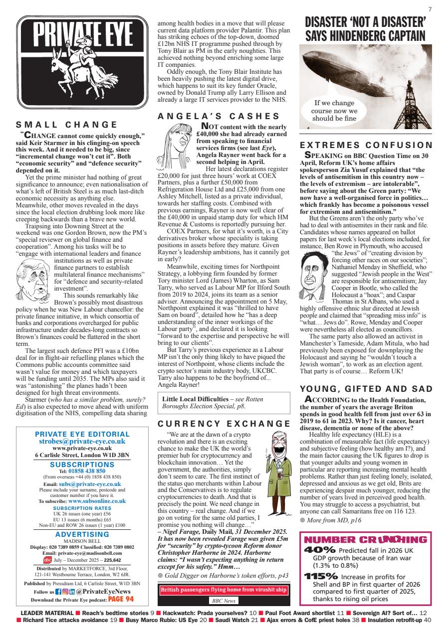 Private Eye Preview Pages