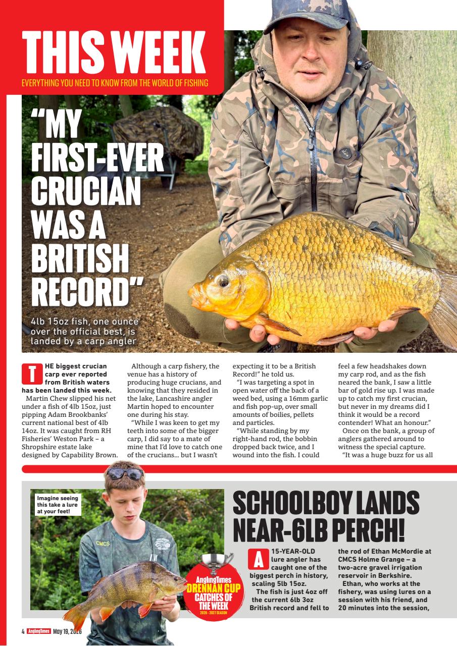 Angling Times Preview Pages