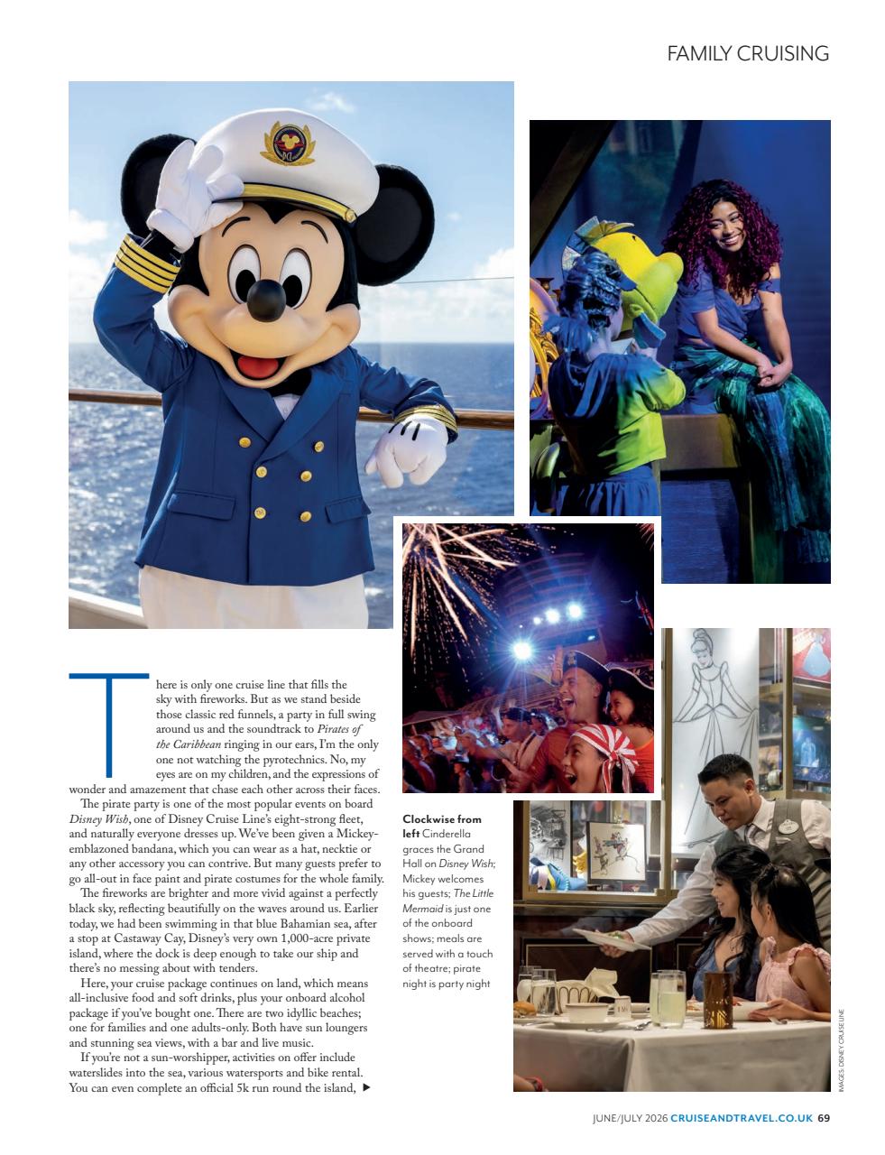 Cruise & Travel Preview Pages