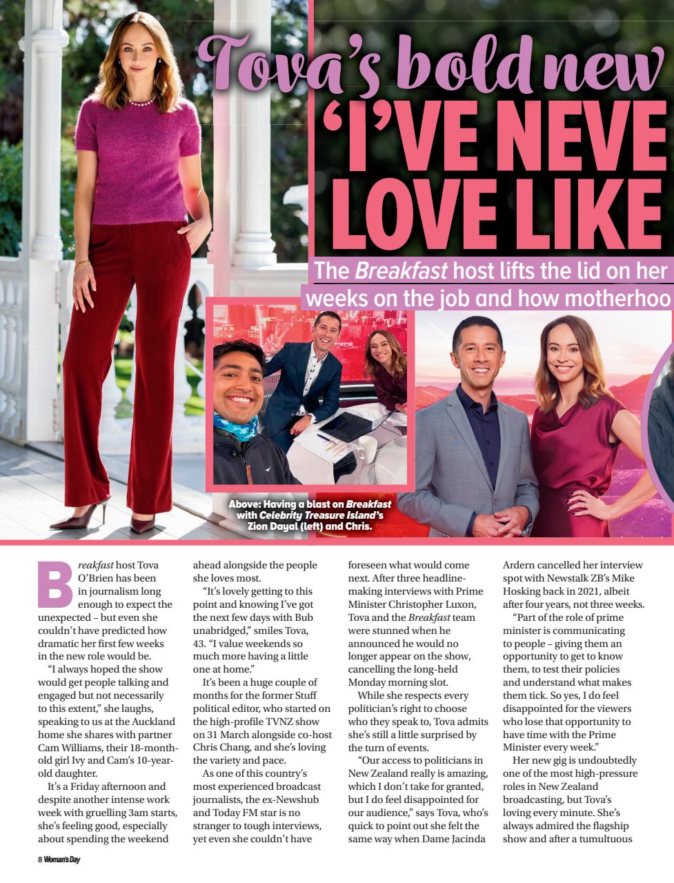 Woman's Day NZ Preview Pages