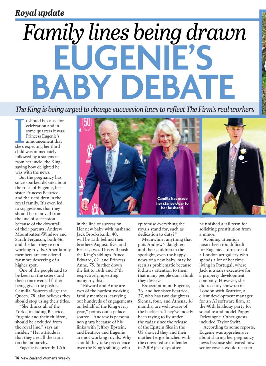 NZ Woman's Weekly Preview Pages
