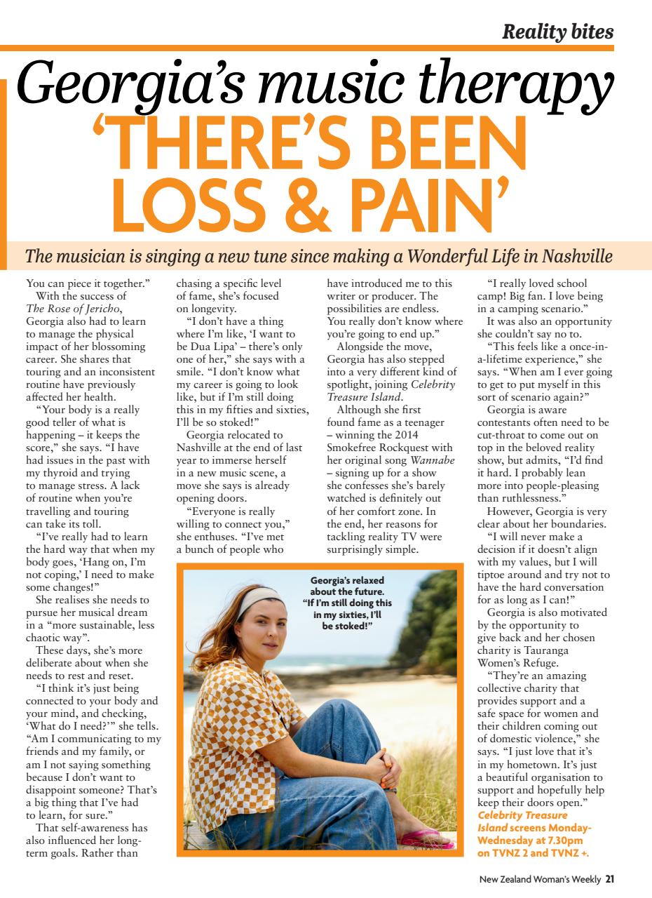NZ Woman's Weekly Preview Pages