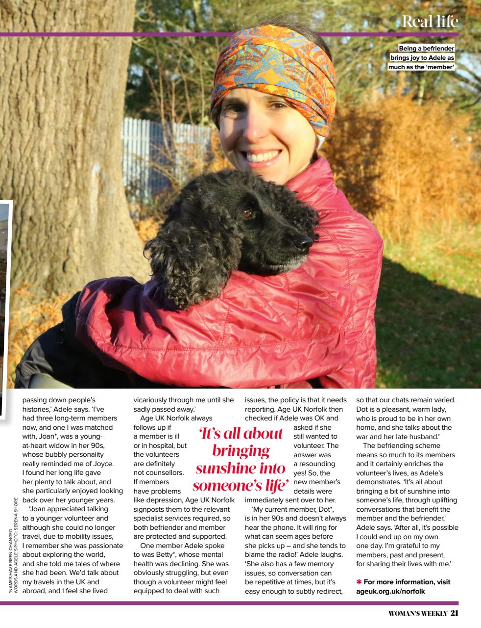 Woman's Weekly Preview Pages