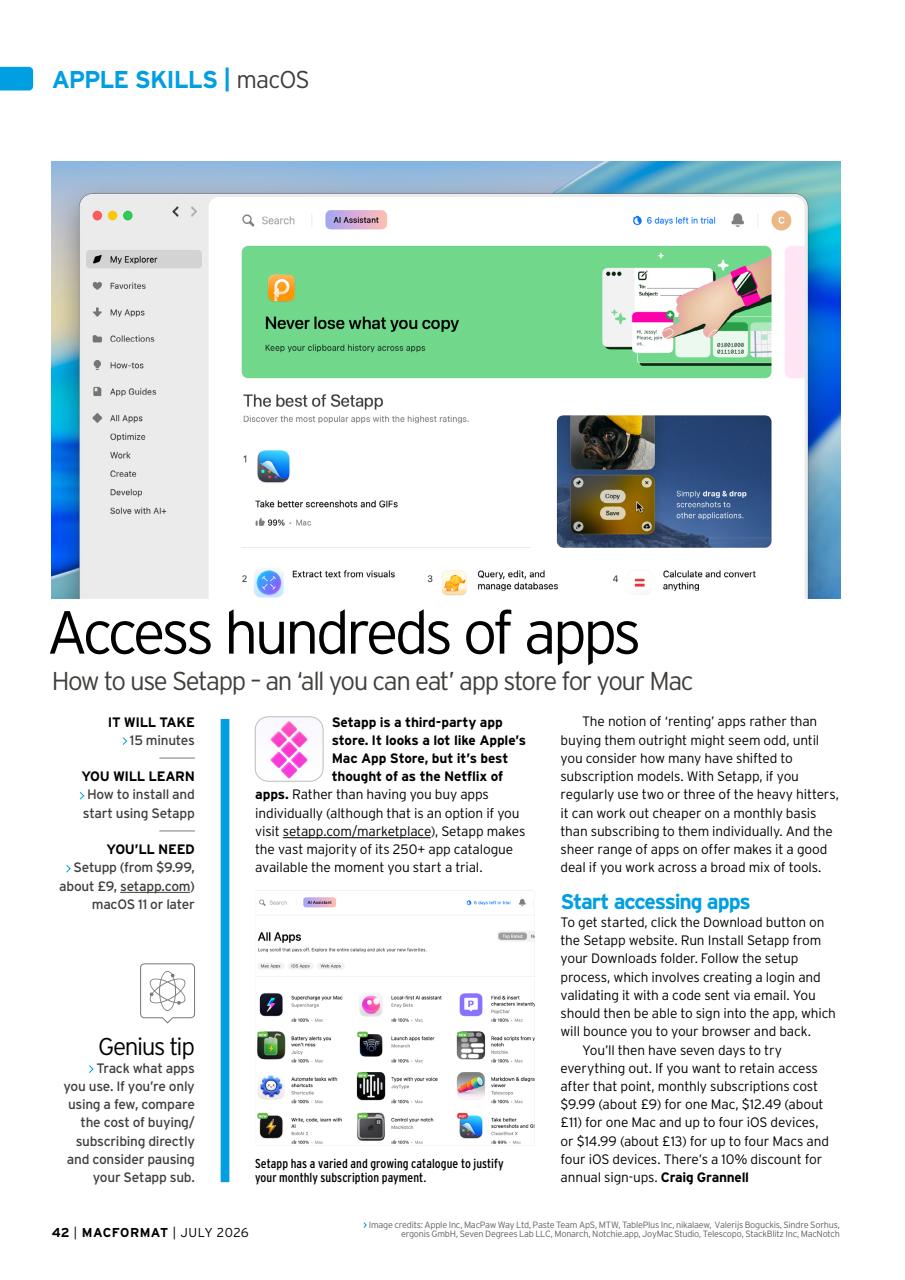 MacFormat Preview Pages