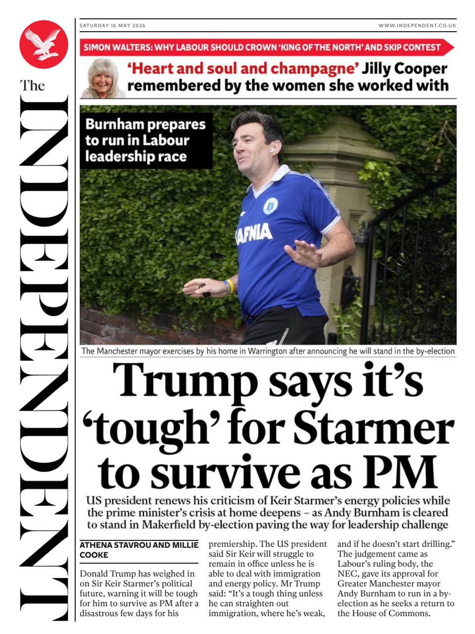 The Independent Daily Edition Newspaper Preview Pages