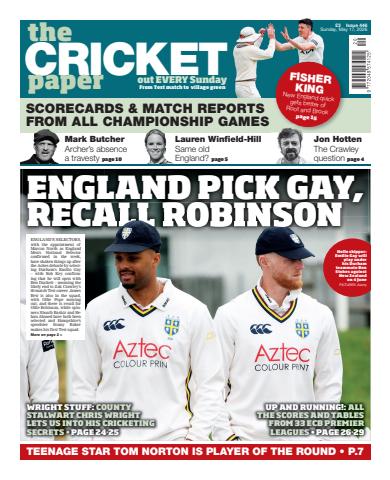 The Cricket Paper issue The Cricket Paper