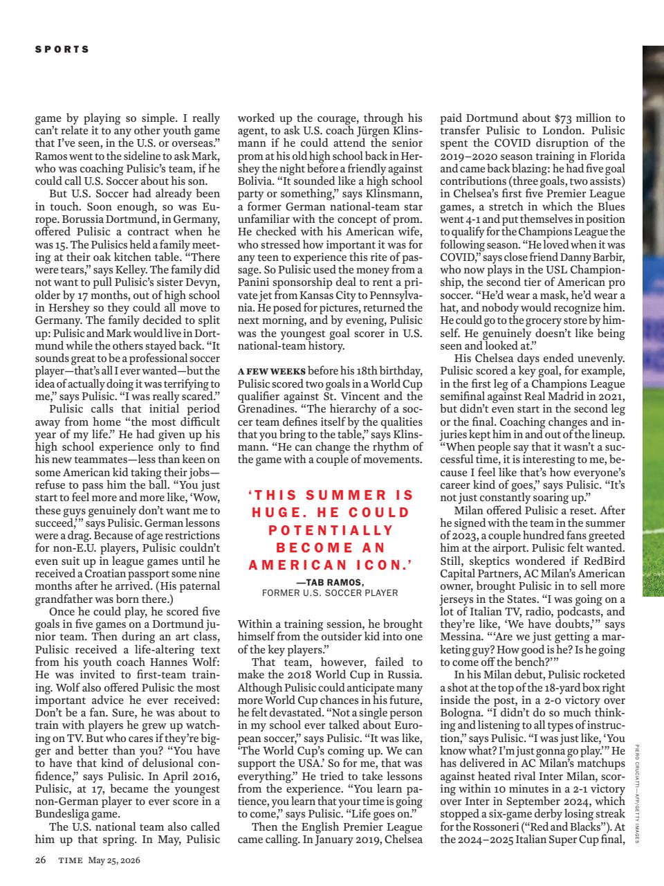 TIME Magazine Europe Preview Pages