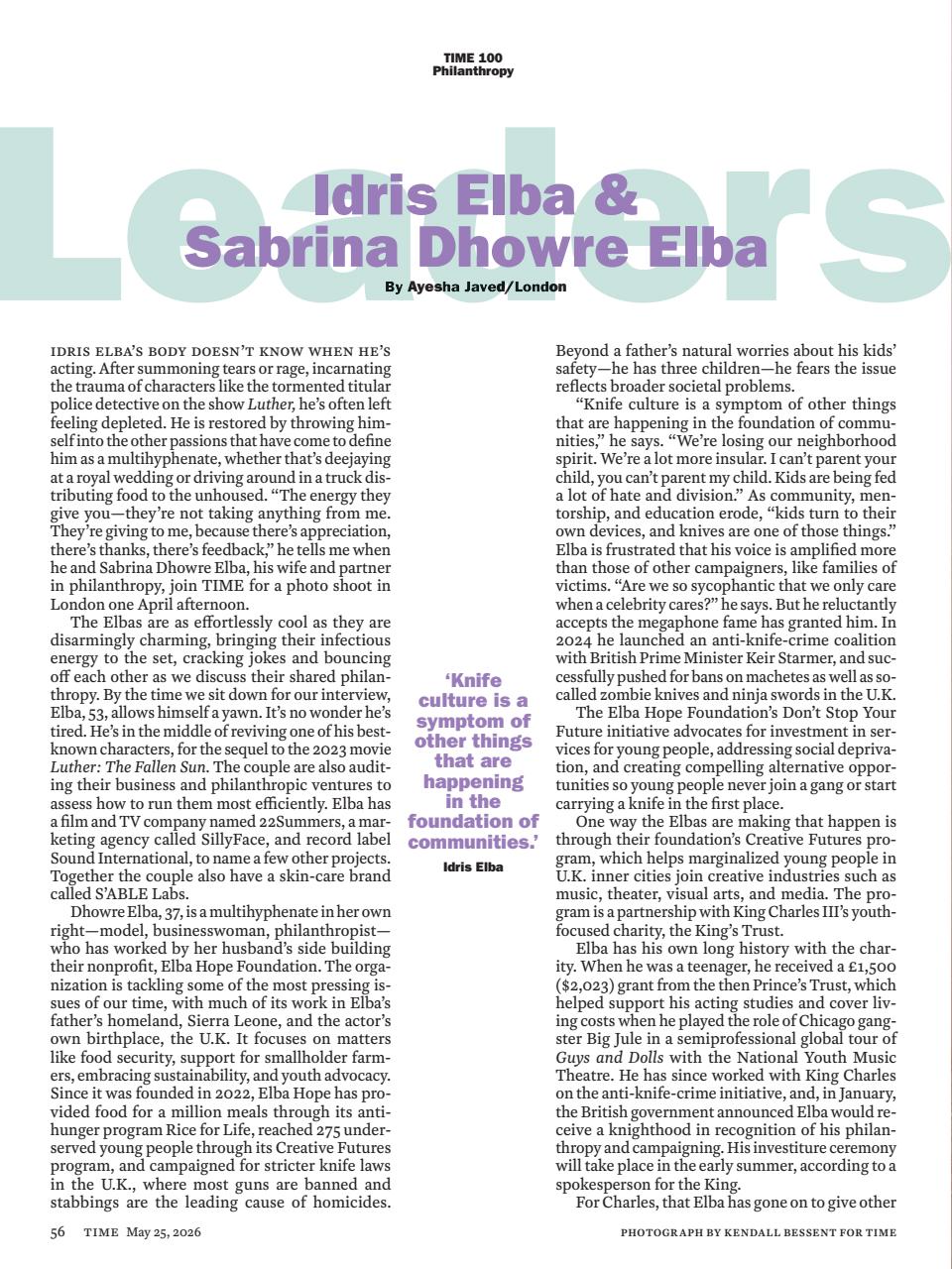 TIME Magazine Europe Preview Pages