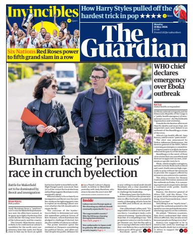 The Guardian Newspaper issue Monday, 18 May 2026